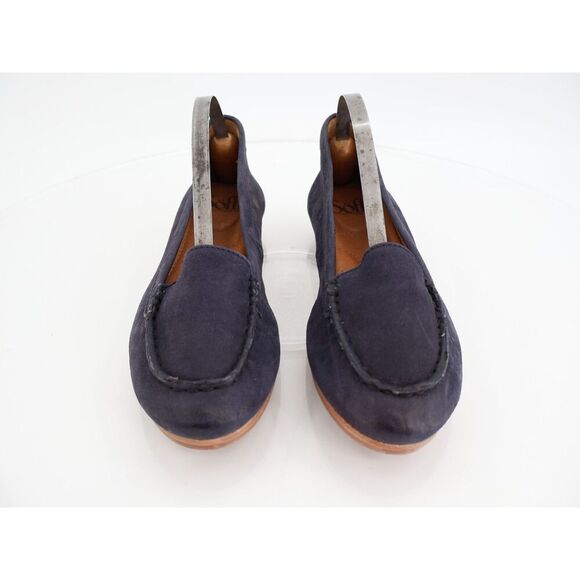 Sofft Kambray Loafer Blue Leather Slip On Shoes Size 6 Flat Comfy - Picture 3 of 11